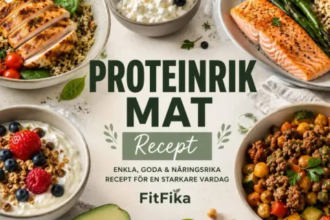Läckra recept på proteinrik mat: kyckling, lax, bär och mer för en starkare vardag.
