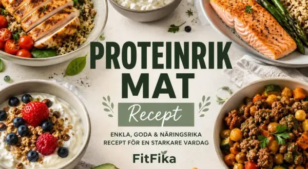 Läckra recept på proteinrik mat: kyckling, lax, bär och mer för en starkare vardag.